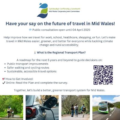 Mid Wales Regional Transport Plan Survey